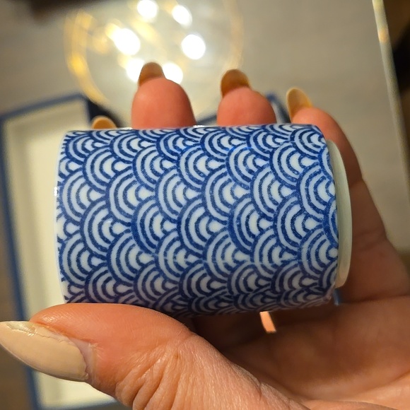 NWB set of 4 sake glasses made in Japan - Picture 9 of 9